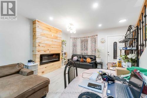 55 Francis Street, Hamilton, ON - Indoor With Fireplace