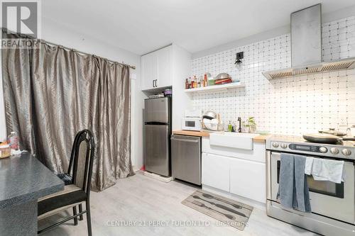 55 Francis Street, Hamilton, ON - Indoor Photo Showing Kitchen With Stainless Steel Kitchen