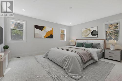 Virtually staged - 73 Birch Street, Cambridge, ON - Indoor Photo Showing Bedroom