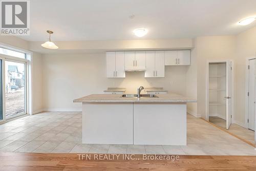 132 Eastbridge Avenue, Welland, ON - Indoor Photo Showing Kitchen With Double Sink