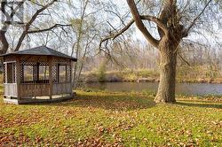 Pond with gazebo - 