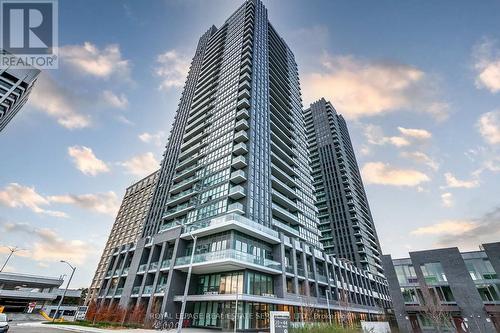 1003 - 2 Sonic Way, Toronto, ON - Outdoor With Balcony With Facade