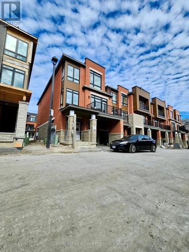 512 Littlewood Lane, Ajax, ON - Outdoor With Balcony With Facade