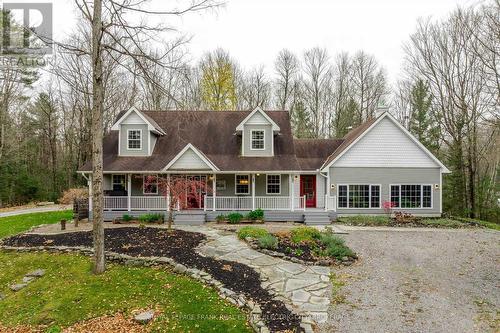 813 Centre Dummer Road, Douro-Dummer, ON - Outdoor With Deck Patio Veranda With Facade