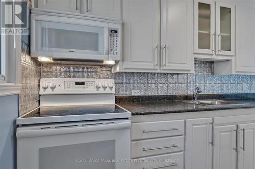 8 Ferndale Avenue, Peterborough (Monaghan), ON - Indoor Photo Showing Kitchen With Double Sink