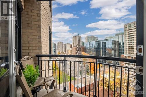 235 Kent Street Unit#1408, Ottawa, ON - Outdoor With Balcony