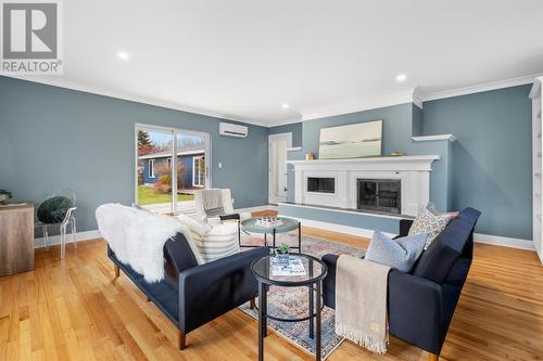 16 St. Andrews Place, St. John'S, NL - Indoor Photo Showing Living Room With Fireplace