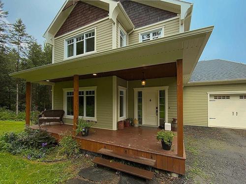 Back facade - 69 Ch. Du Grand-Duc, Orford, QC - Outdoor With Deck Patio Veranda