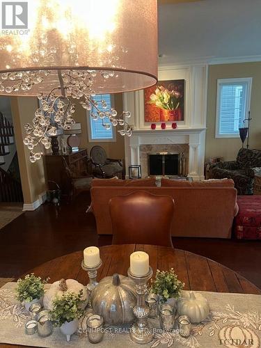 88 Hemlock Street, Timmins (Hill District), ON - Indoor Photo Showing Living Room With Fireplace