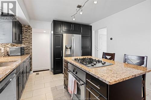 3181 Harmony Drive, Windsor, ON - Indoor Photo Showing Kitchen With Upgraded Kitchen