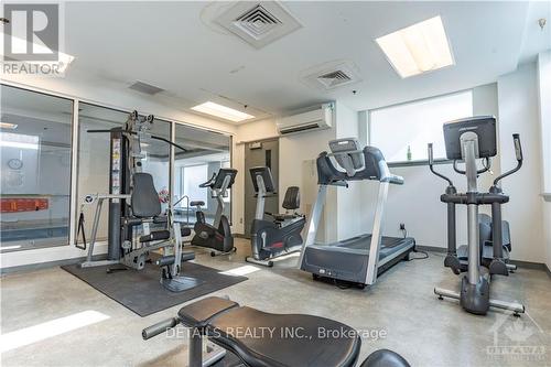 717 - 238 Besserer Street, Ottawa, ON - Indoor Photo Showing Gym Room