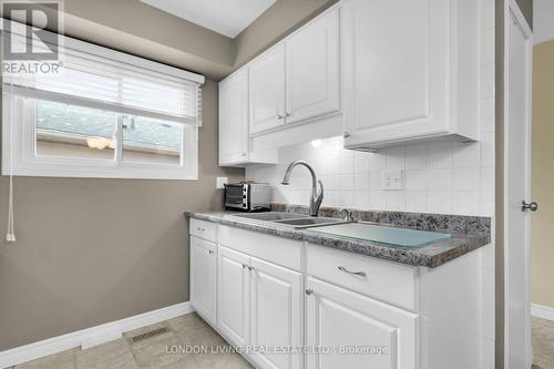 14 Seaforth Court, London, ON - Indoor Photo Showing Kitchen With Double Sink