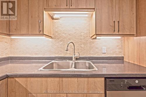 209 - 26 Spencer Street E, Cobourg, ON - Indoor Photo Showing Kitchen With Double Sink