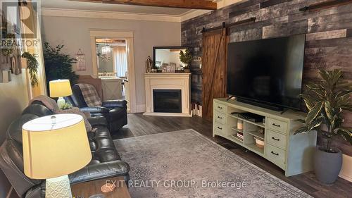 4 Princess Street, Quinte West, ON - Indoor With Fireplace