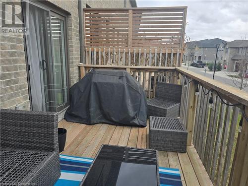 145 Hollybrook Trail, Kitchener, ON - Outdoor With Deck Patio Veranda With Exterior