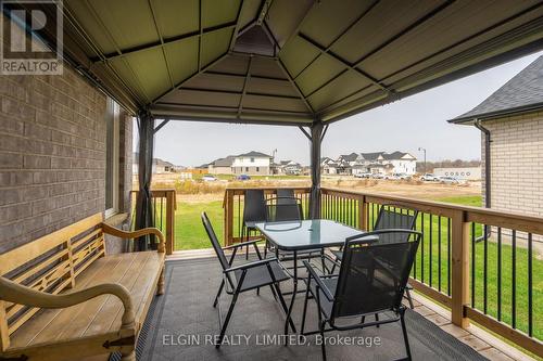 5 Dunning Way, St. Thomas, ON - Outdoor With Deck Patio Veranda With Exterior