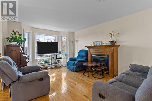 16 Leslie Street, Clarenville, NL - Indoor Photo Showing Living Room With Fireplace