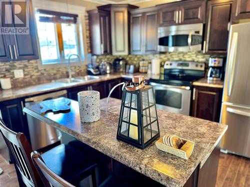 18 Clyde Avenue, Clarenville, NL - Indoor Photo Showing Kitchen With Upgraded Kitchen