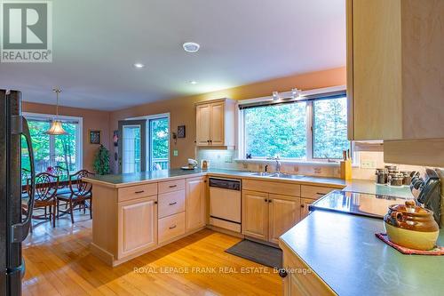 834 Birchview Road, Douro-Dummer, ON - Indoor Photo Showing Kitchen With Double Sink