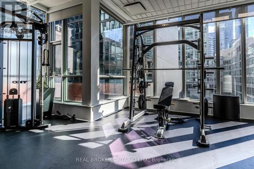 2906 - 375 King Street W, Toronto, ON - Indoor Photo Showing Gym Room