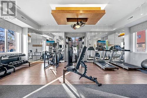 214 - 100 Dean Avenue, Barrie, ON - Indoor Photo Showing Gym Room