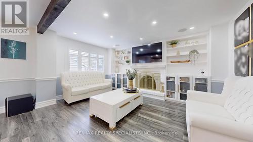 61 Braidwood Lake Road, Brampton, ON - Indoor Photo Showing Other Room With Fireplace