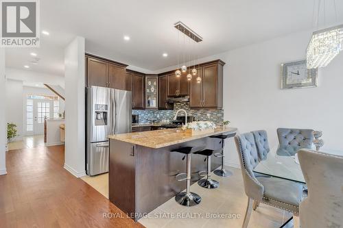 1519 Farmstead Drive, Milton, ON - Indoor Photo Showing Kitchen With Stainless Steel Kitchen