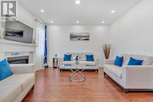 1519 Farmstead Drive, Milton, ON - Indoor Photo Showing Living Room With Fireplace