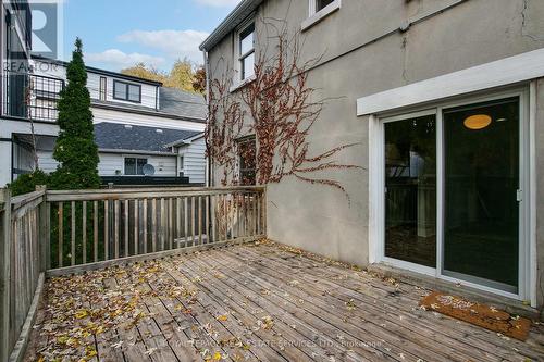 150 Hamilton Street, Toronto, ON - Outdoor With Deck Patio Veranda With Exterior