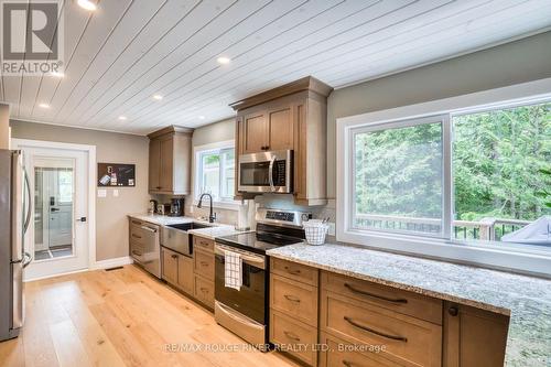 1039 West Cottage Drive W, North Frontenac, ON - Indoor Photo Showing Kitchen