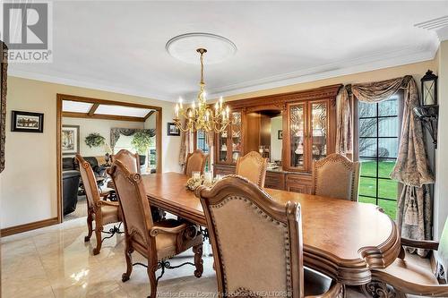 409 Seacliff Drive, Leamington, ON - Indoor Photo Showing Dining Room