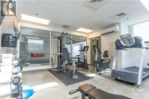 238 Besserer Street Unit#717, Ottawa, ON - Indoor Photo Showing Gym Room