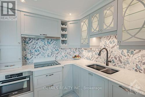 717 - 238 Besserer Street, Ottawa, ON - Indoor Photo Showing Kitchen With Double Sink With Upgraded Kitchen