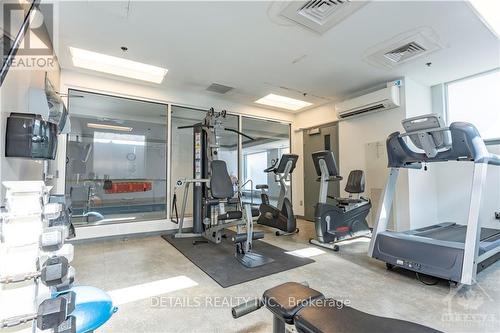 717 - 238 Besserer Street, Ottawa, ON - Indoor Photo Showing Gym Room