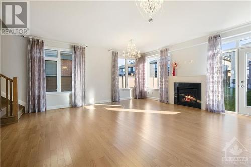 320 Wigwas Street, Ottawa, ON - Indoor Photo Showing Living Room With Fireplace