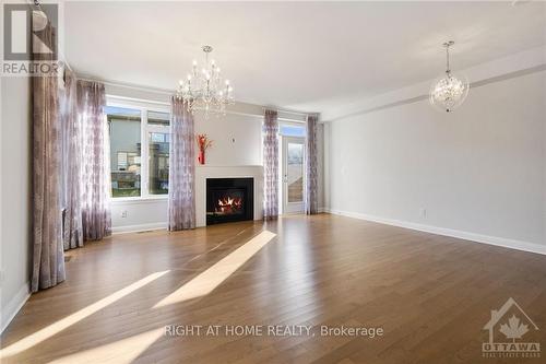 320 Wigwas Street, Ottawa, ON - Indoor Photo Showing Living Room With Fireplace