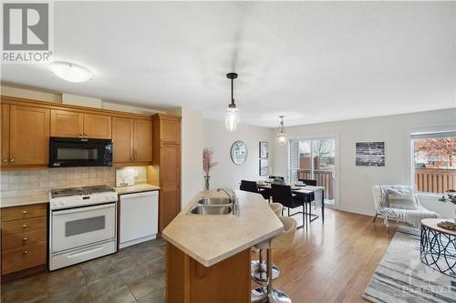 323 Glenbrae Avenue, Kanata, ON - Indoor Photo Showing Kitchen With Double Sink