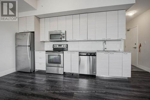 306 - 253 Albert Street, Waterloo, ON - Indoor Photo Showing Kitchen With Stainless Steel Kitchen