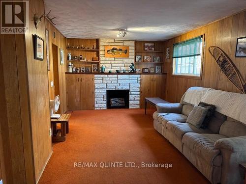 227 Metcalf Street, Tweed, ON - Indoor Photo Showing Living Room With Fireplace