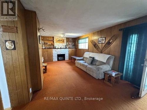 227 Metcalf Street, Tweed, ON - Indoor Photo Showing Living Room With Fireplace