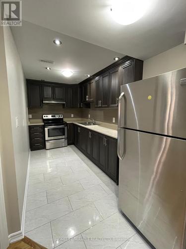 104 Leadership (Basement), Brampton, ON - Indoor Photo Showing Kitchen With Double Sink