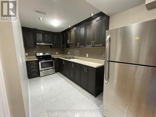 104 Leadership (Basement), Brampton, ON - Indoor Photo Showing Kitchen With Double Sink