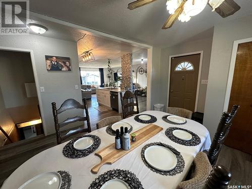 737 Willow Place, Hudson Bay, SK - Indoor Photo Showing Dining Room