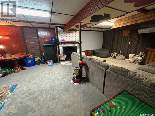 737 Willow Place, Hudson Bay, SK - Indoor Photo Showing Basement