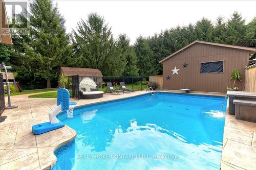 2873 Forest Road, Perth East, ON - Outdoor With In Ground Pool With Deck Patio Veranda With Backyard