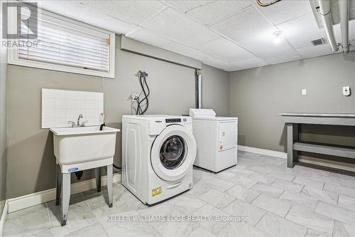 Bsmt - 1 Reno Avenue, Hamilton, ON - Indoor Photo Showing Laundry Room