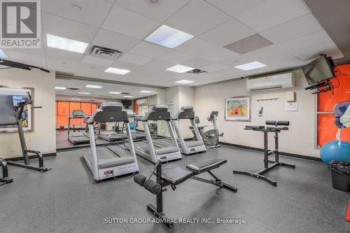 611 - 4978 Yonge Street, Toronto, ON - Indoor Photo Showing Gym Room