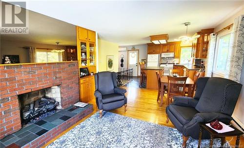 16 Kiwanis Court, Saint John, NB - Indoor Photo Showing Living Room With Fireplace