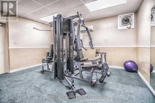 1112 - 1615 Bloor Street, Mississauga, ON - Indoor Photo Showing Gym Room