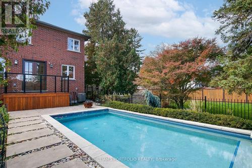 75 Ashbourne Drive, Toronto, ON - Outdoor With In Ground Pool